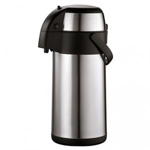 Axentia 116710 Pichet Isotherme à Pompe Métal Argent 37,4 x 15,4 x 14,8 cm (ERHARD-SHOP*DE/Le magasin spécialisé dans la venta, neuf)