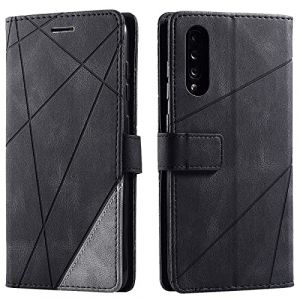 Vankii Coque pour Sony Xperia 5 III, Rabat Portefeuille de Protection Cuir PU Etui, Silicone TPU Bumper Magn&eacute;tique Housse, Flip Porte Cartes avec Fonction Support Cover Case (Le Noir) (Vankii EU Store, neuf)