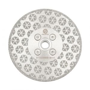 Disque Diamant Carrelage 125mm - FOCSTOL Double Face Disque à Tronçonner avec M14 Bride Granit Marbre Porcelaine Céramique (FOCSTOL TOOLS, neuf)