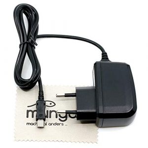 Chargeur Compatible avec Motorola Razr V3, V3i, V3xx, V6, Z3, Z6, Z8 (remplace Motorola CH700 / CH720) câble de Charge USB 1A OTB avec Chiffon de Nettoyage mungoo (mobilschleuder, neuf)