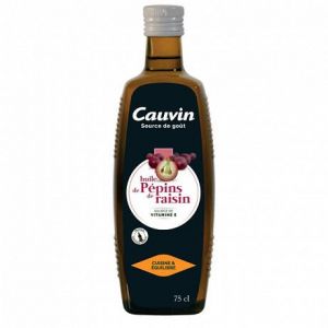 CAUVIN - Huile De Pépins De Raisin 75Cl - Trois Articles (LE PHENICIEN, neuf)