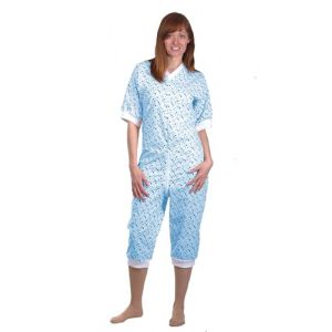 Grenouillère Adulte éco C100 (FR/ES, Alpha/Lettres, S, Taille Normale, Taille Normale, Bleu) (Designtex, neuf)