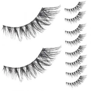 PACKOVE Faux Cils En Bande 5 Paires Oeil De Chat Extensions Longueurs Naturelles Pour Maquillage Quotidien Et Soirée (Spring TU, neuf)