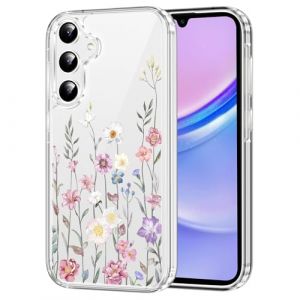 Xylota Coque pour Samsung S20 FE/S20 Lite, Aesthetic Fleur Design Motif Transparent Housse Etui Silicone &Eacute;tui, &Eacute;l&eacute;gant Protection Femme Fille Bumper Case pour Samsung S20 Fan Edition 6,5'' - Feuilles (AMCREST HOLDINGS, neuf)