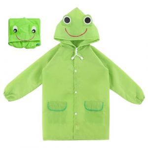 Unisexe Manteau imperm&eacute;able Enfant Fille Cape de Pluie Enfant Imperm&eacute;able Veste Encapuchonn&eacute; Manteau de Pluie &agrave; Capuche Chauves Souris pour L'&eacute;cole Voyage Randonn&eacute;e Cyclisme 3-7 Ans （A） (ANETTEE GLOBALISS, neuf)
