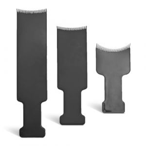 Palette Meche Cheveux 3pcs, Plaque De Teinture De Cheveux Palette &Agrave; M&egrave;che Ensemble De Brosse De Teinture De Cheveux Plat, Professionnelle Kit Coloration Cheveux Pour Salon Et Domicile (Orfaty, neuf)