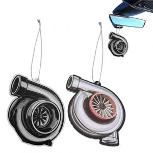 D&eacute;sodorisant voiture original lot de 2 &ndash; parfum longue dur&eacute;e pour voiture, bureau ou maison &ndash; design unique et accroche pratique pour r&eacute;troviseur &ndash; fra&icirc;cheur durable et agr&eacute;able (CHZHBY, neuf)