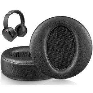 SOULWIT Cuir d'agneau Mousse Coussin Coussinets pour Sony MDR-XB950 XB950BT XB950B1 XB950N1 XB950AP Casque, Coussinets d'oreille avec Mousse &agrave; M&eacute;moire de Forme Isolante du Bruit (SoloWIT Store, neuf)