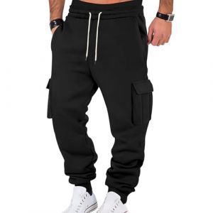 uxxnjfg Pantalon De Travail Homme Cargo Tactique Multipoches Pantalon Chino Homme Randonn&eacute;e Militaire Stretch Surv&ecirc;tement Habill&eacute; Jardinage Grande Taille Pants Chantier Chasse Sportswear Black XXL (uxxnjfg, neuf)