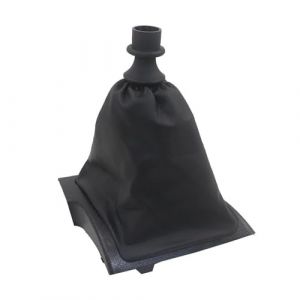 HLWXMDZ Housse Levier Vitesse Voiture pour Peugeot pour Boxer 2006-2014 Pommeau Levier Vitesse Soufflet en Cuir Couvercle De Coffre Levier Vitesse Poign&eacute;e Levier Vitesse B&acirc;ton Gaitor(Gear Boot Black) (JSDNI, neuf)