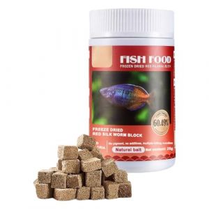 FACAIIO Nourriture lyophilis&eacute;e pour poissons d'aquarium, 6049 % de prot&eacute;ines, riche en astaxanthine, 200/500 ml (Bealove-eu, neuf)