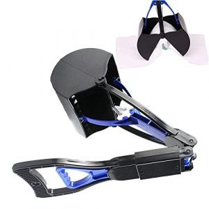 Voihamy Pelle À Caca pour Chiens | Pelles Ramasse-crottes pour Chiens | Pelle À Caca pour Compagnie | Chien Pooper Scooper | Pelle À Crottes Portative | Pelle À Caca Pliable avec Poignée Facile Tirer (ZhenJiaoVVV, neuf)