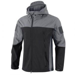 Générique Tenue Camouflage Militaire Camouflage Legere Treillis Chasse Capuche Tactiques Saharienne Homme Softshell Vetements Tactique Chantier Manteaux Blouson XXL (YUOCHE, neuf)