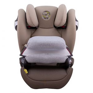 JYOKO KIDS Housse de Accessoire pour siège auto bébé en coton compatible avec Cybex Pallas M et B - Fix (Grey Stone) (JYOKO, neuf)