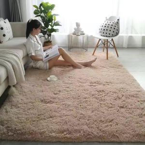 Homesally Tapis Chambre Shaggy Tapis pour Salon Tapis Moelleux, Tapis Lavable en Machine, Antid&eacute;rapant Tapis Chambre Adulte, pour Couloir, Descente de Lit,Camel,120&times;160cm (TaiYuanYiHeMaoYiYouXianGongSi, neuf)