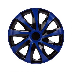 NRM kO249 enjoliveur Draco CS-Noir/Bleu - 13, Set de 4 (motodox GmbH, neuf)