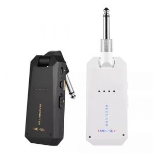 summina R&eacute;cepteur &eacute;metteur de guitare sans fil Syst&egrave;me audio sans fil 5,8G syst&egrave;me sans fil pour guitare accessoires pour ampli guitare basse &eacute;metteurs et r&eacute;cepteurs sans fil syst&egrave;me de guitare sans (Lingming Technology, neuf)