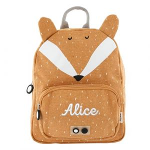 upstitch studio Trixie Sac à dos et gourde pour enfants, sac à dos de maternelle, sac à dos et gourde pour enfants, personnalisables avec nom individuel ou en kit, Renard, Rucksack BIG (upstitch studio, neuf)