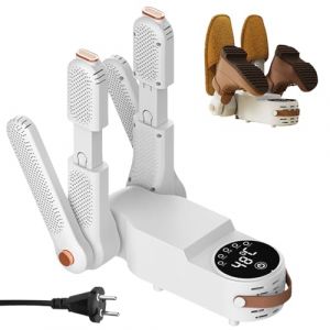 S&egrave;che-Chaussures &eacute;lectrique, Seche Chaussure de Ski avec Affichage num&eacute;rique, Seche Bottes Double Rack, Chauffe-Pieds, s&egrave;che-Gants, Chauffe-Chaussures et Bottes pour S&eacute;cher Les Chapeaux (EverTre, neuf)