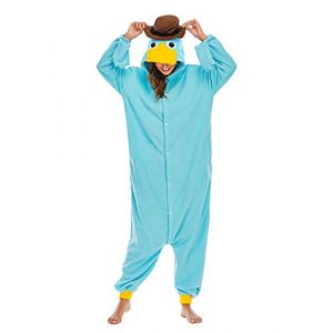 BGOKTA Pyjama Animaux Adulte Costume Cosplay Unisexe Onesies V&ecirc;tements De Nuit Halloween Animal Pyjama Femme Homme,L (Maikewo-EU, neuf)