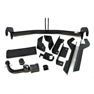 RIDIGO Attelage Amovible pour Toyota RAV4 4 IV XA40 (sans Roue de Secours sur Le hayon) 2013-2015 avec kit &eacute;lectrique Universel 13 Broches (attelage-online, neuf)