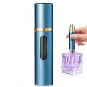 xiaowanwan Vaporisateur de parfum rechargeable de 8 ml, vaporisateur de parfum pour les déplacements, mini flacon de parfum vide, flacon pulvérisateur de parfum en verre, vaporisateur de poche (8 ml (Xwanwan Trading, neuf)