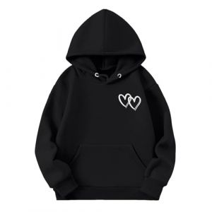 Kwatieh Sweet Enfant 5 Ans Vetement Pour Enfant Fille Sweat &agrave; Capuche Japonais Cadeau Noel Ado Pull Fille 12 Ans Manga Cadeau Enfant 9 Ans Garcon Deguisement Enfant 14 Ans Gar&ccedil;On Manga Fille 12 Ans (Kwatieh, neuf)
