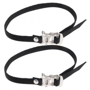 Tobefore Lot de 2 Clips de p&eacute;dale de v&eacute;lo antid&eacute;rapants universels pour p&eacute;dales de v&eacute;lo - Sangles de stabilisation de Roue - pour int&eacute;rieur et ext&eacute;rieur - pour v&eacute;lo Stationnaire (Tobefore-EU, neuf)