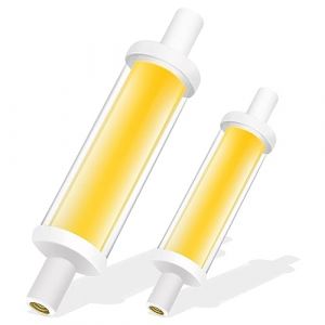 Ampoule R7S LED 78mm 15W Blanc Naturel 1000LM, R7S 78mm LED COB &Eacute;quivalent J78 150W Ampoule Halog&egrave;ne, Non Dimmable, Angle de Faisceau 360 &deg;, Sans Scintillement,Natural white 2pcs,78mm 15w (TaiYuanYiHeMaoYiYouXianGongSi, neuf)
