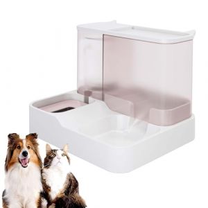 Distributeur de nourriture pour chat, distributeur automatique de nourriture et d'eau pour chats, distributeur de nourriture pour chats de grande capacit&eacute;, distributeur automatique de nourriture pour (Orgrul, neuf)
