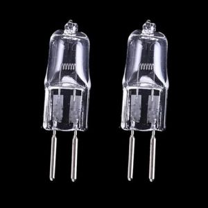 UGEFKMQ Lampes halog&egrave;nes G5.3 12V 20W Ampoule halog&egrave;ne G5.3 12V 10W 20W 35W 50W 75W 100W GU5.3 Base Bi-Pin Capsule halog&egrave;ne 5PC 50W (xiashang, neuf)