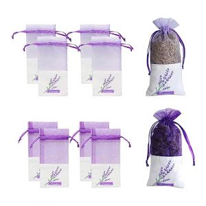 10 Stück10Pièces Sachet Tissu Pochettes Sachets, Sachet Pour Lavande Sachets Parfumés Pour Lavande En Vrac De Serrage (Sac Vide) (CAMPBELL INTERNATIONAL TRADE LIMITED, neuf)