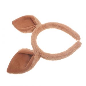 DEARMAMY Serre-tête Oreilles Kangourou Souple Léger Pour Fête Et Cosplay Bandeau Animal Élégant Et Confortable Accessoire De Déguisement Pour Femmes (Liiane, neuf)