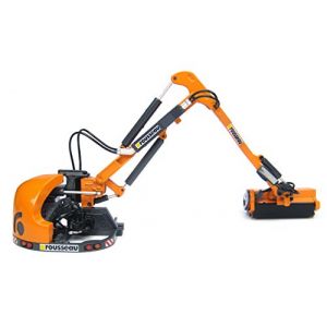 Epareuse ROUSSEAU Kastor 500PA - Epareuse miniature agricole - 1:32 - Orange - Unisex - Garçons - UH4281 (MARKETOY, neuf)