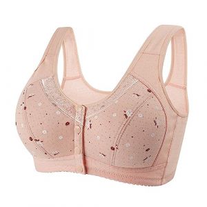 Soutien Gorge Ouvert Devant sans Armature Brassière Sport Ouverture Devant Soft BH Soutien-Gorge Femme Soutien Gorge Pas Cher Brassières Fitness Yoga Sleep Lingerie (sampleus, neuf)