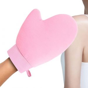 Mitt Autobronzant, Autobronzant Sans Soleil, Mouchoir Doux et Portable pour Peau Sensible Femmes Hommes - Utilisation sur Mains Dos Jambes Corps - Maison Voyage Salle de Bain (honla, neuf)