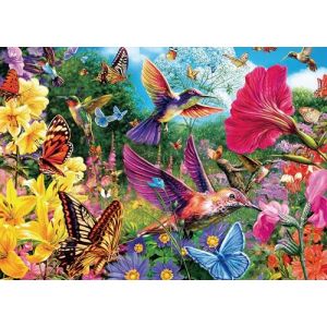 AveJoys Puzzle, 1 000 pièces, colibri violet, 70 x 50 cm, jeu éducatif, jouet de défi, pour adultes et enfants (Vaton Tech, neuf)