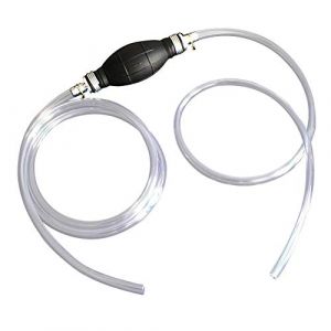 Goodtimera Poire D'amorcage Carburant Pompe, pour Voiture Siphon Pompe Manuelle Carburant Pompage Pompe Manuelle Carburant avec PVC Tube 1.2M+0.8M 10mm (FCFengchen, neuf)