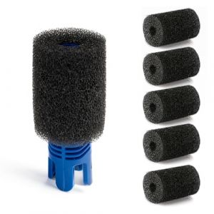 CHONGQILAO 6 Pièces Brosse en Mousse de Queue Robot, Éponge Filtrante pour Aquarium, Filtre de Piscine en Mousse, Noir Filtre Éponge Piscine pour Robots de Piscine 180, 280, 360, 380, 480, 3900 Sport (HB ELECTRONICS LIMITED, neuf)
