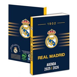 Real Madrid Agenda Scolaire Real 2025 2026 - Collection Officielle (MISTERLOWCOST, neuf)