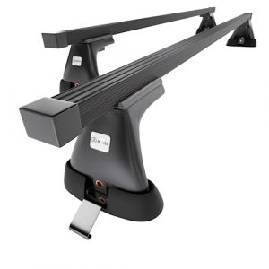 Mossa Barres de Toit en Acier adapt&eacute; pour Citroen Berlingo MK I Van (2003-2010) - Porte-Bagages de Voiture Noir - Points de Montage (eMOSSA, neuf)