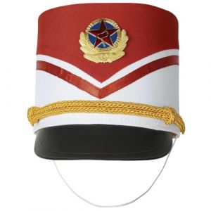 Ppmter Chapeau De Fanfare pour Enfant, D&eacute;guisement Casse-Noisette, Chapeau De Petit Tambour, Chapeau De Soldat De Plomb, Chapeau De Major pour F&ecirc;te De No&euml;l Cosplay (LAILAILIU, neuf)
