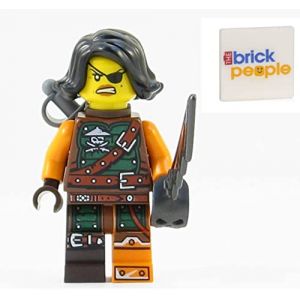 LEGO Ninjago 70602 Figurine Skybound Sky Pirate Cyren avec fourreau et &eacute;p&eacute;e cr&acirc;ne (O'PAPIERS LIBERES, neuf)