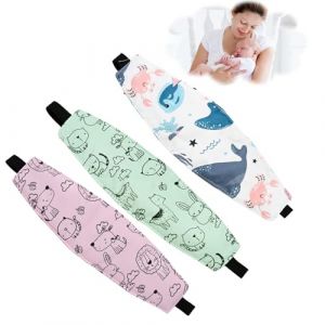 Maintien Tete Siege Auto Enfant 3 Pièces, Cale-têtes pour Sièges Auto Réglable pour Support Tête Confortable en Voiture, Cale Tete Bebe Siege Auto pour Trajets Longs et Courts (WovaOrx, neuf)