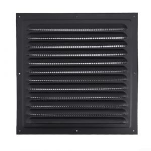 DAZZLEEX Grille d'a&eacute;ration carr&eacute;e en aluminium avec maille en fibre pour int&eacute;rieur et ext&eacute;rieur (300 x 300 cm) (housetag, neuf)