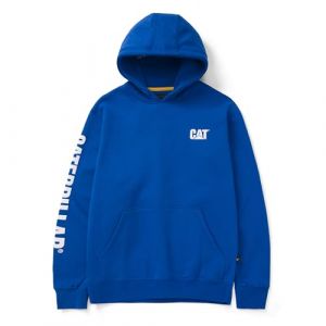 Cat Workwear Caterpillar Sweat à Capuche pour Homme, Bleu foncé, X-Large (Savvy Treads, neuf)