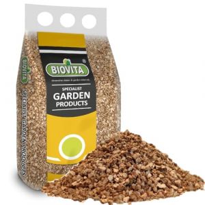 Vermiculite 5 l - pH neutre - Idéal pour la germination, la croissance des plantes, des champignons et des animaux de terrarium - Vermiculite horticulturale fine (brick'n'bloom, neuf)