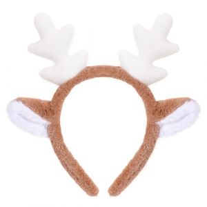 Serre-tête en forme de bois de renne, cornes de renne, serre-tête de Noël, serre-tête de renne, serre-tête de chevreuil, cornes pour Halloween, fête, cosplay, Noël (forest dance, neuf)