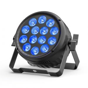 Oloaxolx Projecteur LED 210 W RGBW, 8CH/DMX512, éclairage de fête, 4 modes de contrôle, 6 modes d'éclairage, sensibilité pour performance, activité, mariage, bar, théâtre, Halloween, Noël (Kuaqi-Direct store, neuf)