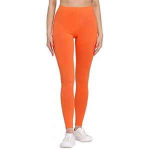 Bellivalini Legging Long en Viscose Tenue Sport Femme BLV50-147 (Orange, XS) (Hisert, neuf)